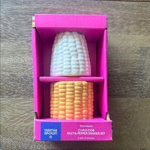 Tabitha Brown Corn Cob Salt & Pepper Shaker Set